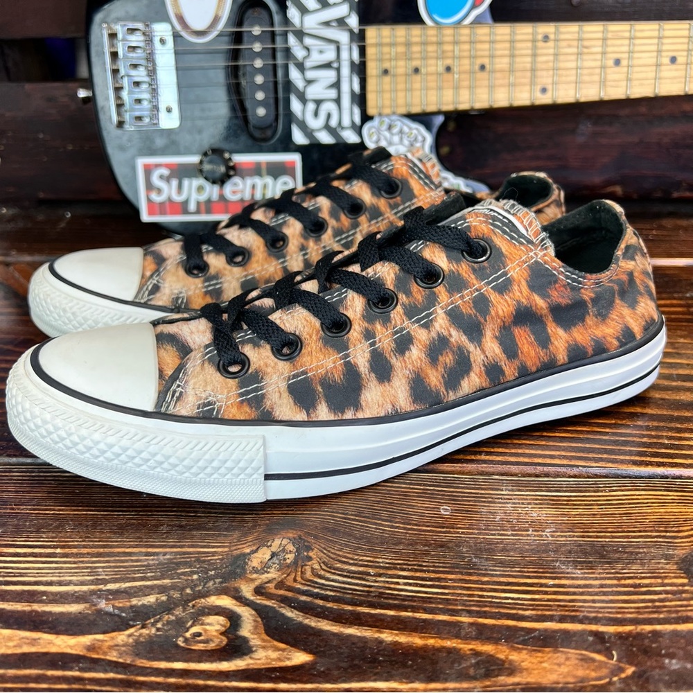 Converse CT All Star Cheetah Animal Print Low Top Sneakers